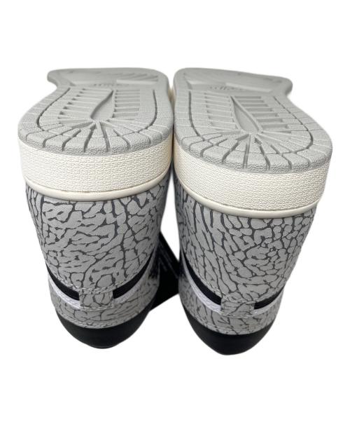 NIKE（ナイキ）NIKE (ナイキ) ハイカットスニーカー Air Jordan 1 High OG（エアジョーダン1 ハイ OG） ホワイト×グレー サイズ:28cm 未使用品の古着・服飾アイテム