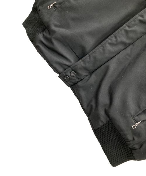 Derby of SanFrancisco（ダービーオブサンフランシスコ）Derby of SanFrancisco (ダービーオブサンフランシスコ) MA-1ジャケット CLASSIC DERBY JACKET（クラシック ダービー ジャケット） ブラック サイズ:XLの古着・服飾アイテム