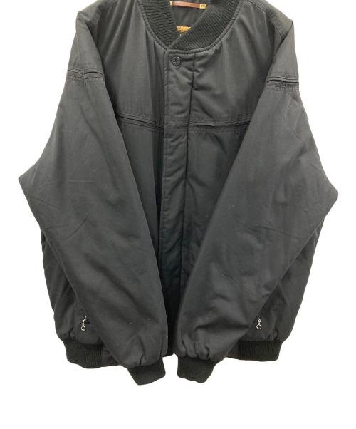 Derby of SanFrancisco（ダービーオブサンフランシスコ）Derby of SanFrancisco (ダービーオブサンフランシスコ) MA-1ジャケット CLASSIC DERBY JACKET（クラシック ダービー ジャケット） ブラック サイズ:XLの古着・服飾アイテム