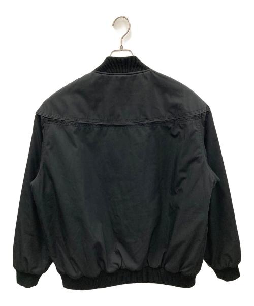 Derby of SanFrancisco（ダービーオブサンフランシスコ）Derby of SanFrancisco (ダービーオブサンフランシスコ) MA-1ジャケット CLASSIC DERBY JACKET（クラシック ダービー ジャケット） ブラック サイズ:XLの古着・服飾アイテム