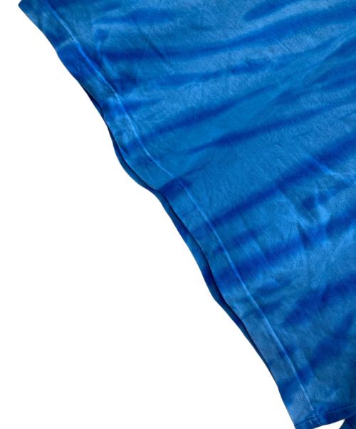 WIND AND SEA（ウィンダンシー）WIND AND SEA (ウィンダンシー) タイダイ柄ロングスリーブカットソー ブルー×ホワイト サイズ:Lの古着・服飾アイテム