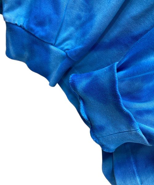 WIND AND SEA（ウィンダンシー）WIND AND SEA (ウィンダンシー) タイダイ柄ロングスリーブカットソー ブルー×ホワイト サイズ:Lの古着・服飾アイテム