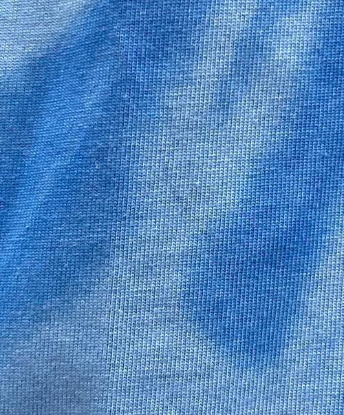 WIND AND SEA（ウィンダンシー）WIND AND SEA (ウィンダンシー) タイダイ柄ロングスリーブカットソー ブルー×ホワイト サイズ:Lの古着・服飾アイテム