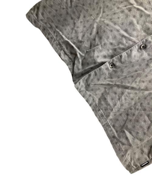 NEIGHBORHOOD（ネイバーフッド）NEIGHBORHOOD (ネイバーフッド) アロハシャツ MONOGRAM PATTERN HAWAIIAN SHIRT（モノグラム パターン ハワイアン シャツ） グレー サイズ:Lの古着・服飾アイテム