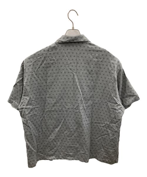 NEIGHBORHOOD（ネイバーフッド）NEIGHBORHOOD (ネイバーフッド) アロハシャツ MONOGRAM PATTERN HAWAIIAN SHIRT（モノグラム パターン ハワイアン シャツ） グレー サイズ:Lの古着・服飾アイテム
