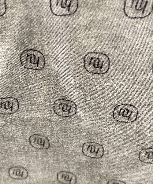 NEIGHBORHOOD（ネイバーフッド）NEIGHBORHOOD (ネイバーフッド) アロハシャツ MONOGRAM PATTERN HAWAIIAN SHIRT（モノグラム パターン ハワイアン シャツ） グレー サイズ:Lの古着・服飾アイテム