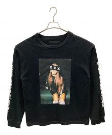 GOD SELECTION XXX（ゴッド セレクション トリプルエックス）の古着「プリントTシャツ」｜ブラック