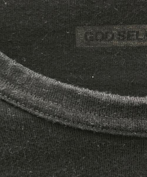 GOD SELECTION XXX（ゴッド セレクション トリプルエックス）GOD SELECTION XXX (ゴッド セレクション トリプルエックス) プリントTシャツ ブラック サイズ:XLの古着・服飾アイテム