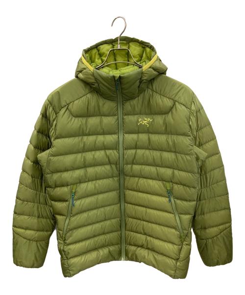 ARC'TERYX（アークテリクス）ARC'TERYX (アークテリクス) ダウンジャケット セリウム LT フーディ 黄緑 サイズ:MEN'S Mの古着・服飾アイテム