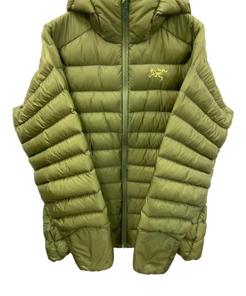 ARC'TERYX（アークテリクス）ARC'TERYX (アークテリクス) ダウンジャケット セリウム LT フーディ 黄緑 サイズ:MEN'S Mの古着・服飾アイテム