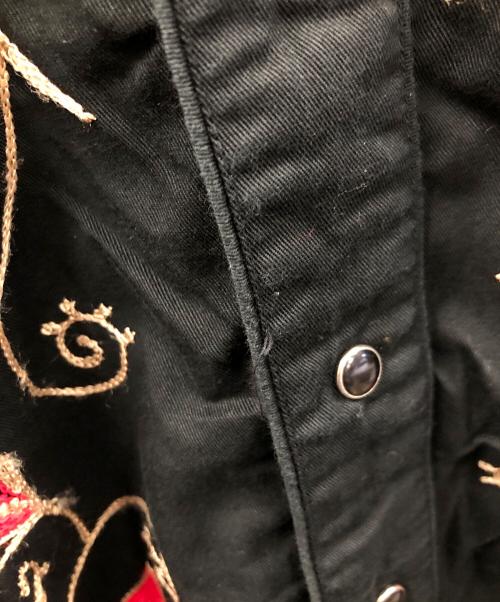 Rockmount Ranch Wear（ロックマウントランチウェア）Rockmount Ranch Wear (ロックマウントランチウェア) ウエスタンシャツ ブラック サイズ:Lの古着・服飾アイテム