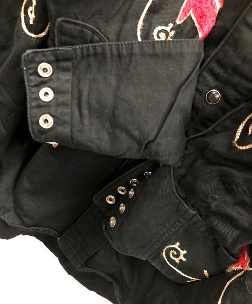 Rockmount Ranch Wear（ロックマウントランチウェア）Rockmount Ranch Wear (ロックマウントランチウェア) ウエスタンシャツ ブラック サイズ:Lの古着・服飾アイテム