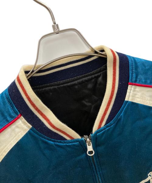 TED COMPANY（テッドカンパニー）TED COMPANY (テッドカンパニー) リバーシブルスカジャン ブルー×アイボリー サイズ:42の古着・服飾アイテム