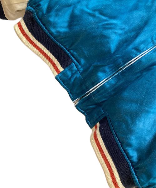 TED COMPANY（テッドカンパニー）TED COMPANY (テッドカンパニー) リバーシブルスカジャン ブルー×アイボリー サイズ:42の古着・服飾アイテム