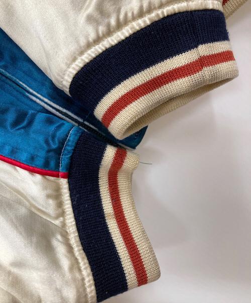 TED COMPANY（テッドカンパニー）TED COMPANY (テッドカンパニー) リバーシブルスカジャン ブルー×アイボリー サイズ:42の古着・服飾アイテム