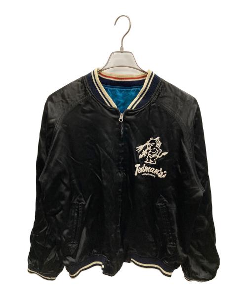 TED COMPANY（テッドカンパニー）TED COMPANY (テッドカンパニー) リバーシブルスカジャン ブルー×アイボリー サイズ:42の古着・服飾アイテム