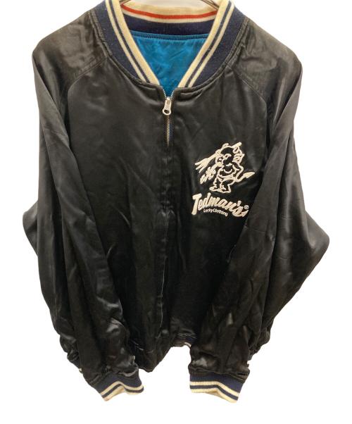 TED COMPANY（テッドカンパニー）TED COMPANY (テッドカンパニー) リバーシブルスカジャン ブルー×アイボリー サイズ:42の古着・服飾アイテム