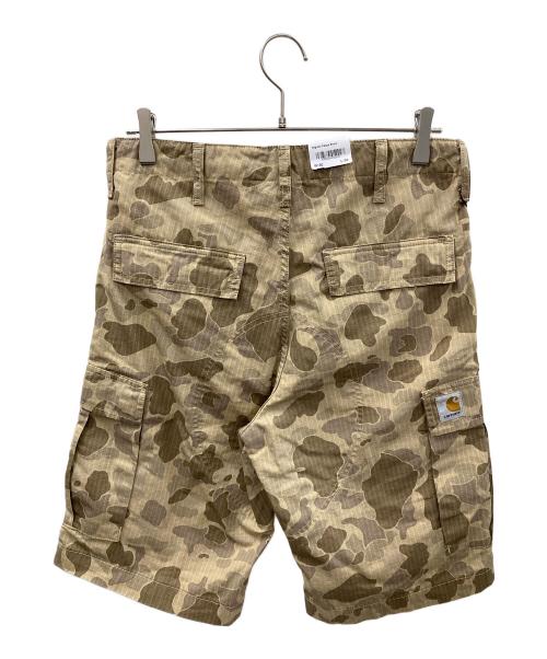 CarHartt（カーハート）CarHartt (カーハート) カーゴハーフパンツ Regular Cargo Short（レギュラー カーゴ ショート） ベージュ サイズ:30 未使用品の古着・服飾アイテム