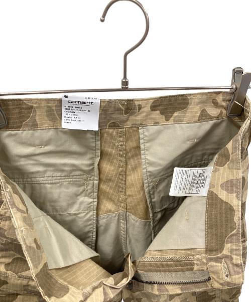 CarHartt（カーハート）CarHartt (カーハート) カーゴハーフパンツ Regular Cargo Short（レギュラー カーゴ ショート） ベージュ サイズ:30 未使用品の古着・服飾アイテム