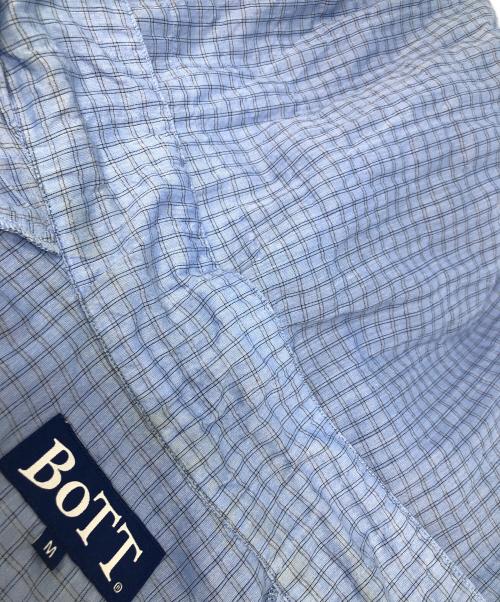 BoTT（ボット）BoTT (ボット) 半袖シャツ ブルー サイズ:Mの古着・服飾アイテム