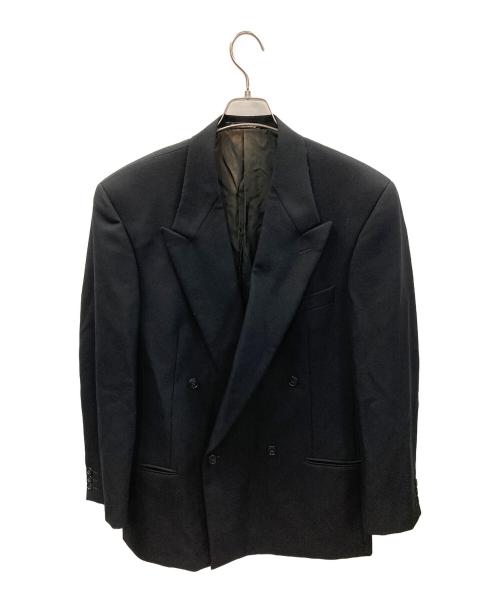 GIORGIO ARMANI（ジョルジオアルマーニ）GIORGIO ARMANI (ジョルジオアルマーニ) テーラードジャケット ブラック サイズ:実寸サイズにてご確認ください。の古着・服飾アイテム