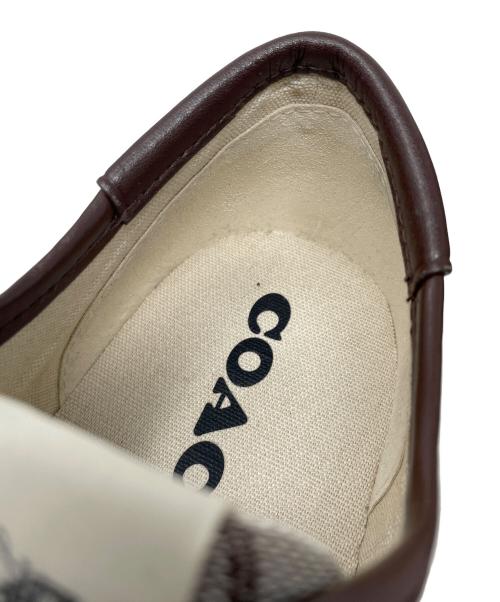 COACH（コーチ）COACH (コーチ) ローカットスニーカー CITYSOLE プラットフォーム スニーカー ブラウン サイズ:24.5cmの古着・服飾アイテム