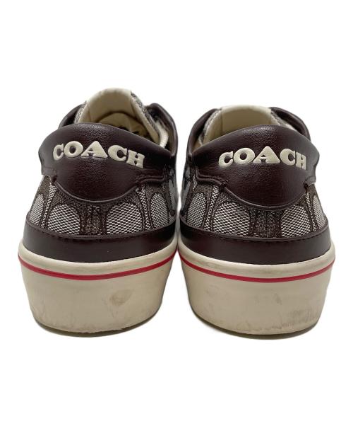 COACH（コーチ）COACH (コーチ) ローカットスニーカー CITYSOLE プラットフォーム スニーカー ブラウン サイズ:24.5cmの古着・服飾アイテム