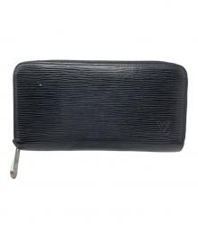 LOUIS VUITTON（ルイ ヴィトン）の古着「長財布 エピ ジッピー ウォレット」｜ブラック
