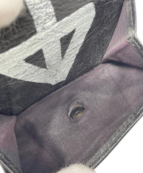 BALENCIAGA（バレンシアガ）BALENCIAGA (バレンシアガ) 3つ折り財布 グラフィティ ペーパー ミニウォレット サイズ:実寸サイズにてご確認ください。の古着・服飾アイテム