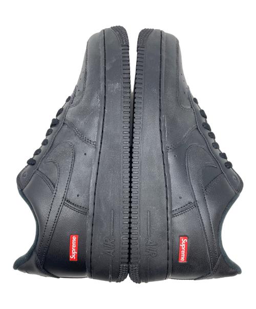 NIKE（ナイキ）NIKE (ナイキ) SUPREME (シュプリーム) スニーカー Air Force 1 Low（アフォース1 ロー） ブラック サイズ:27cm 未使用品の古着・服飾アイテム