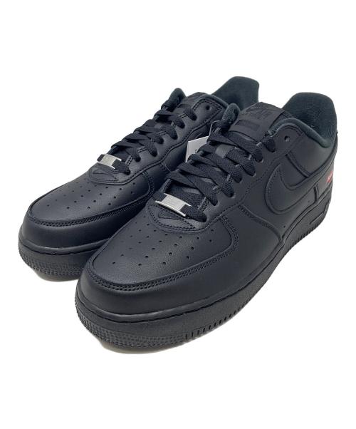 NIKE（ナイキ）NIKE (ナイキ) SUPREME (シュプリーム) スニーカー Air Force 1 Low（エアフォース1 ロー） ブラック サイズ:27cm 未使用品の古着・服飾アイテム