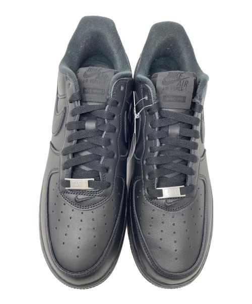 NIKE（ナイキ）NIKE (ナイキ) SUPREME (シュプリーム) スニーカー Air Force 1 Low（エアフォース1 ロー） ブラック サイズ:27cm 未使用品の古着・服飾アイテム
