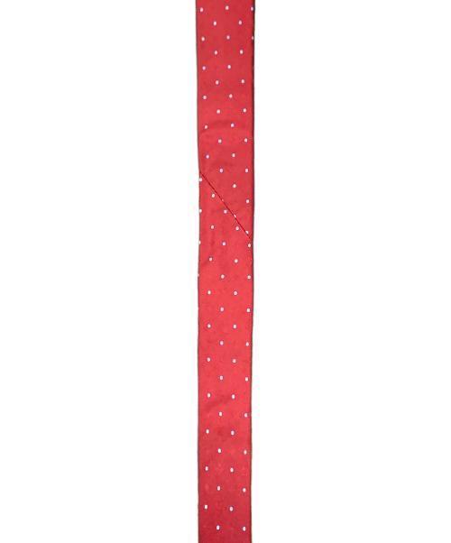 LOUIS VUITTON（ルイ ヴィトン）LOUIS VUITTON (ルイ ヴィトン) ネクタイ クラヴァット・ドッツ モノグラム レッド サイズ:実寸サイズにてご確認下さい。の古着・服飾アイテム