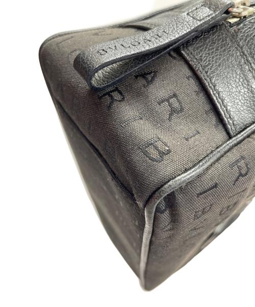 BVLGARI（ブルガリ）BVLGARI (ブルガリ) ミニボストンバッグ ブラック サイズ:実寸サイズにてご確認下さい。の古着・服飾アイテム
