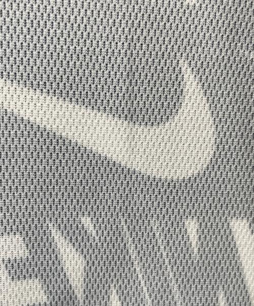 BLACK COMME des GARCONS（ブラックコムデギャルソン）BLACK COMME des GARCONS (ブラックコムデギャルソン) NIKE (ナイキ) ジップアップパーカー ブラック×ホワイト サイズ:XLの古着・服飾アイテム