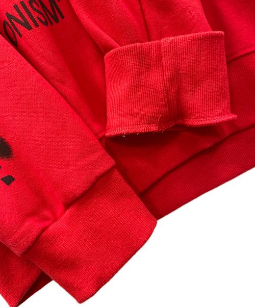 OFFWHITE（オフホワイト）OFFWHITE (オフホワイト) スウェット レッド サイズ:XLの古着・服飾アイテム