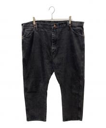 Wrangler（ラングラー）の古着「デニムパンツ」｜ブラック