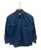 ST JOHN'S BAYセントジョンズベイ）の古着「シャツ」｜ネイビー