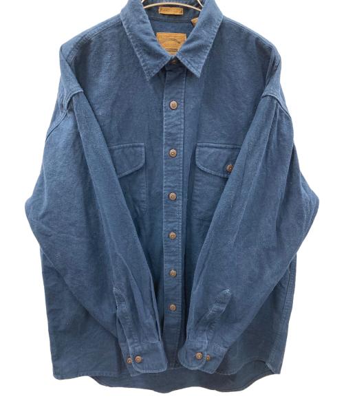 ST JOHN'S BAY（セントジョンズベイ）ST JOHN'S BAY (セントジョンズベイ) シャツ ネイビー サイズ:L/Gの古着・服飾アイテム