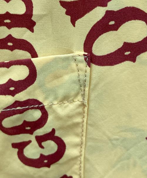 Sun Surf（サンサーフ）Sun Surf オープンカラーシャツ  L/S RAYON HAWAIIAN SHIRT “GOOD OLD DAYS”（ロングスリーブ レーヨン ハワイアン シャツ “グッド オールド デイズ”） イエロー サイズ:XXLの古着・服飾アイテム