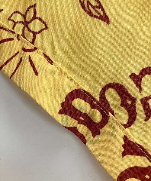Sun Surf（サンサーフ）Sun Surf オープンカラーシャツ  L/S RAYON HAWAIIAN SHIRT “GOOD OLD DAYS”（ロングスリーブ レーヨン ハワイアン シャツ “グッド オールド デイズ”） イエロー サイズ:XXLの古着・服飾アイテム