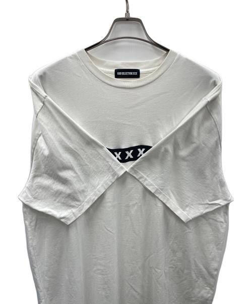 GOD SELECTION XXX（ゴッド セレクション トリプルエックス）GOD SELECTION XXX (ゴッド セレクション トリプルエックス) Tシャツ ホワイト サイズ:XXLの古着・服飾アイテム
