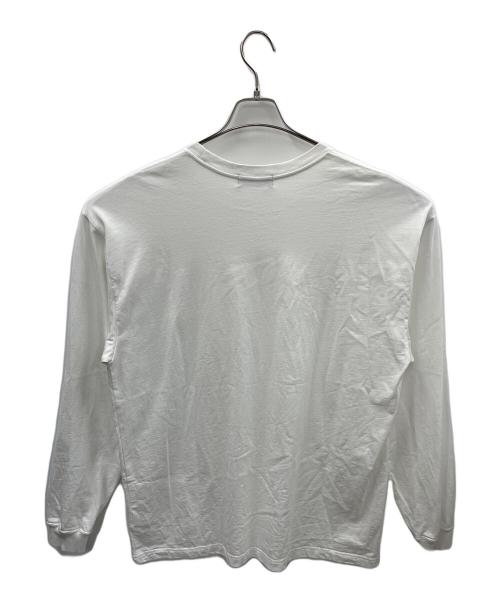 GOD SELECTION XXX（ゴッド セレクション トリプルエックス）GOD SELECTION XXX (ゴッド セレクション トリプルエックス) 長袖Tシャツ ホワイト サイズ:XXLの古着・服飾アイテム