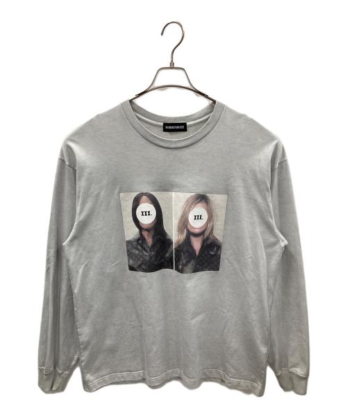 GOD SELECTION XXX（ゴッド セレクション トリプルエックス）GOD SELECTION XXX (ゴッド セレクション トリプルエックス) 長袖Tシャツ グレー サイズ:XLの古着・服飾アイテム