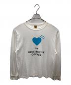 HUMAN MADEヒューマンメイド）の古着「長袖Tシャツ」｜ホワイト