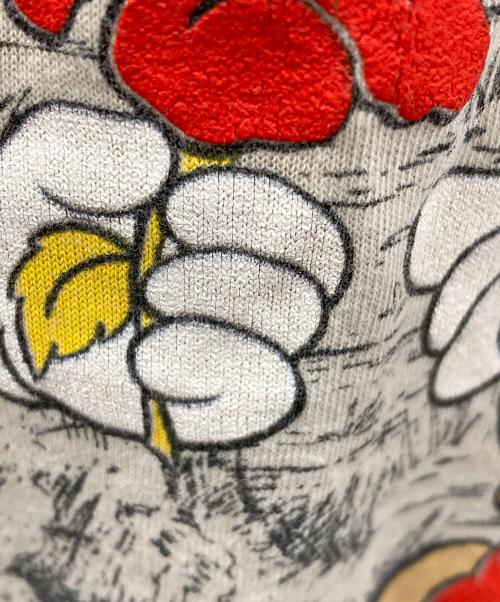 DISNEY（ディズニ―）DISNEY (ディズニ―) キャラクターTシャツ MICKEY＆MINNIE OVERLAND OUTFITTERS（ミッキーアンドミニー オーバーランド アウトフィッターズ） カーキ サイズ:実寸サイズにてご確認ください。の古着・服飾アイテム