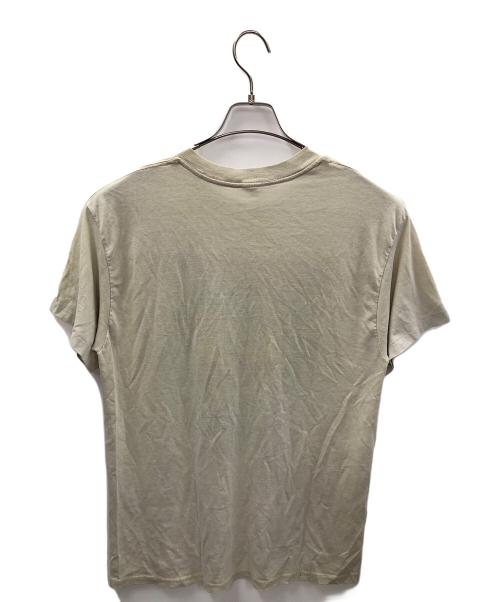 DISNEY（ディズニ―）DISNEY (ディズニ―) キャラクターTシャツ MICKEY＆MINNIE OVERLAND OUTFITTERS（ミッキーアンドミニー オーバーランド アウトフィッターズ） カーキ サイズ:実寸サイズにてご確認ください。の古着・服飾アイテム