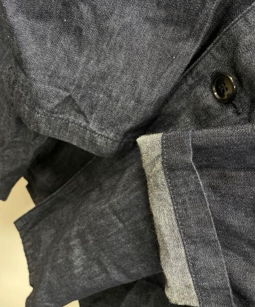 SETTO（セット）SETTO (セット) ステンカラーコート インディゴ サイズ:Fの古着・服飾アイテム