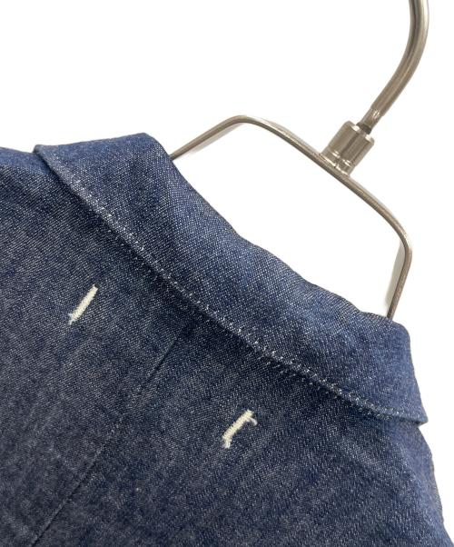 SETTO（セット）SETTO (セット) ステンカラーコート インディゴ サイズ:Fの古着・服飾アイテム