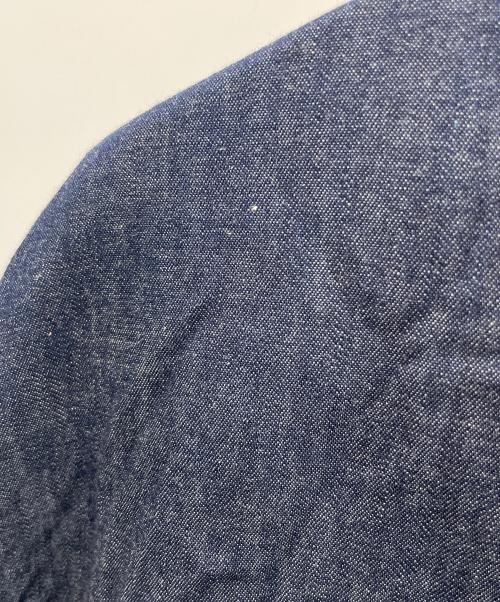 SETTO（セット）SETTO (セット) ステンカラーコート インディゴ サイズ:Fの古着・服飾アイテム